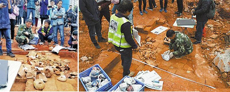 中山大學建食堂疑似挖出漢代古墓 為啥學校總能挖出古墓？